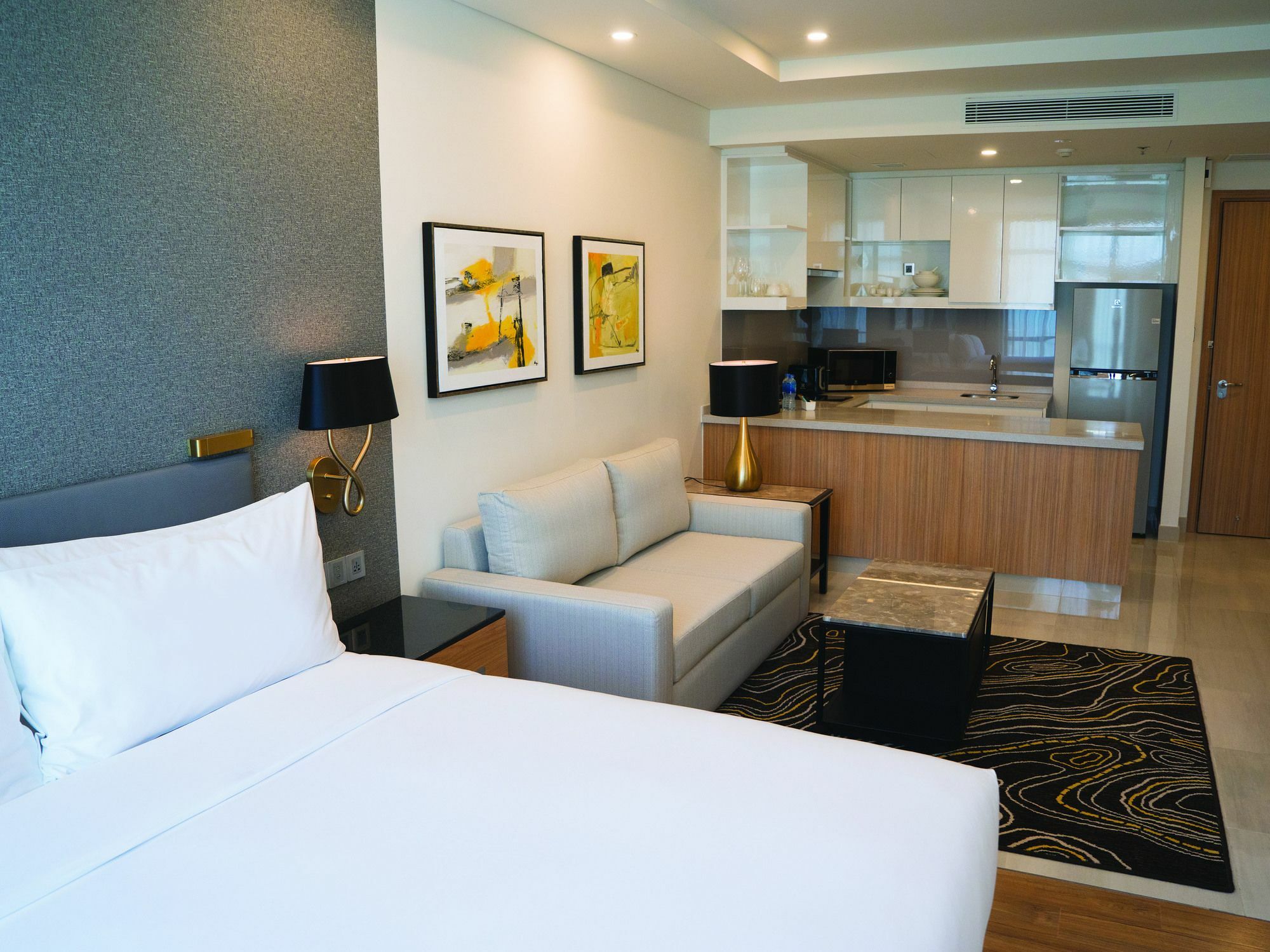 โอ๊ควูด เรสซิเดนซ์ ไซ่ง่อน Aparthotel โฮจิมินห์ซิตี้ ภายนอก รูปภาพ
